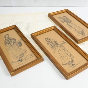 3 Yörük Kız Çizimi