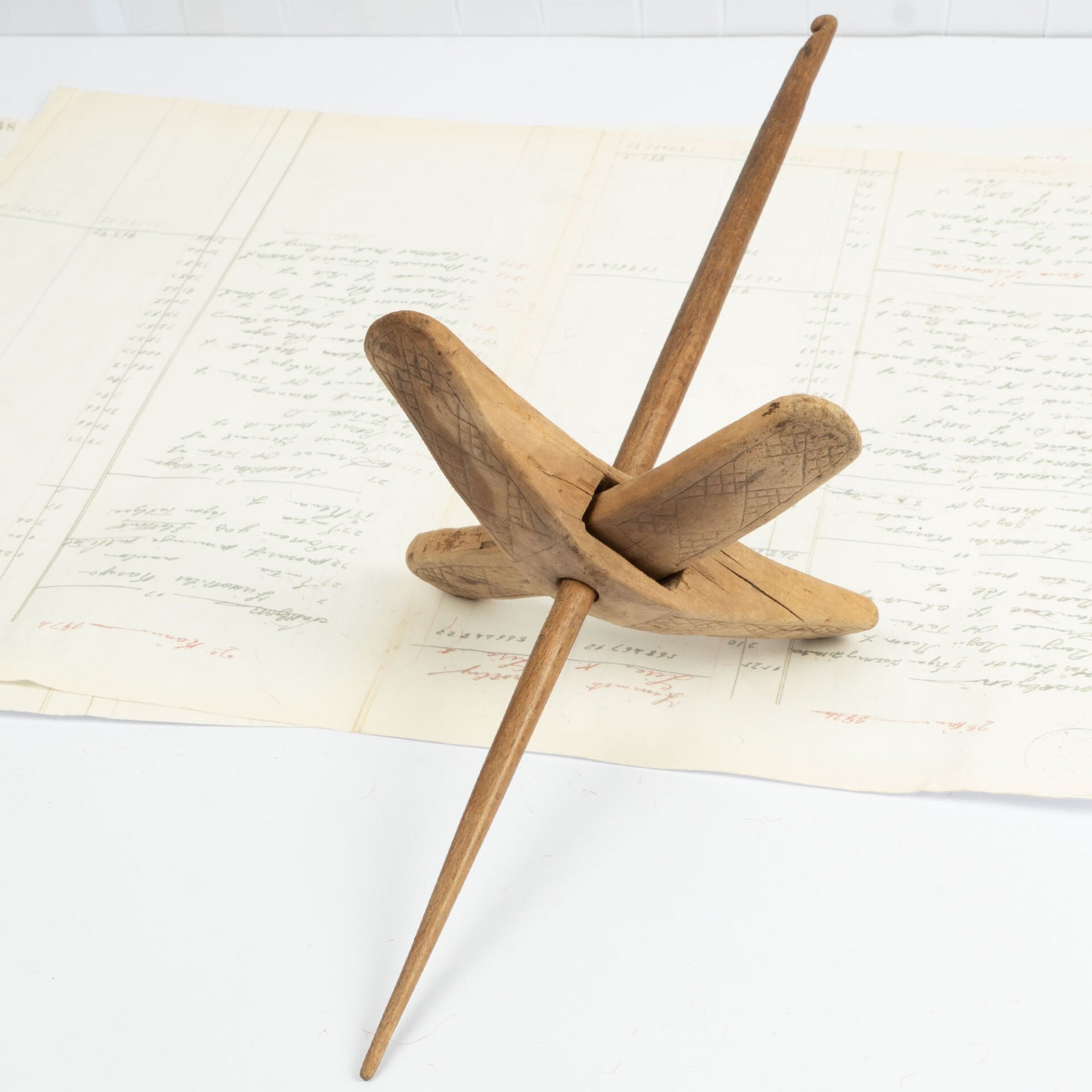 Tığ Saplı Oyma Desenli Kirman