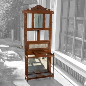 Art Deco Fayanslı Vestiyer