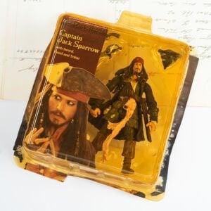 Kutusunda Kaptan Jack Sparrow Figürü