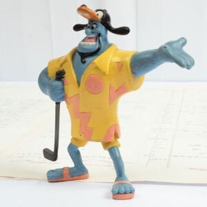 Golf Oynayan Alaaddin'in Cini Biblo