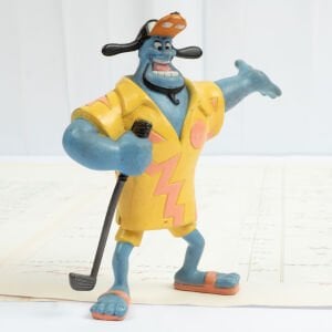 Golf Oynayan Alaaddin'in Cini Biblo