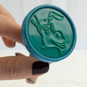 Eşek Figürü ve Oyun Hamuru Damgası