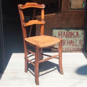 Hasır İskemle
