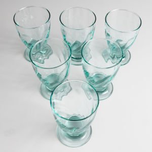 6 Yeşilimsi Su Bardağı