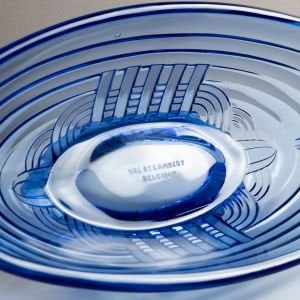 Val St. Lambert Art Deco Marcelle Çiçeklik