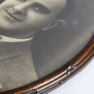 Oval Ahşap Çerçeve