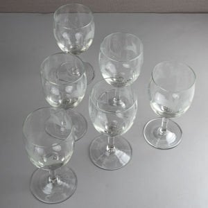 İğne İşli Laleli 6 Kadeh