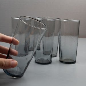 Gri Cam Rakı Bardakları