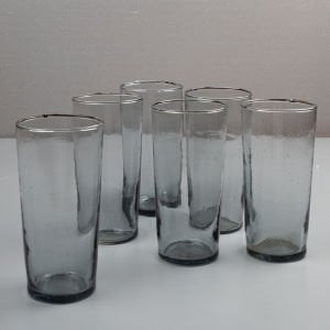 Gri Cam Rakı Bardakları