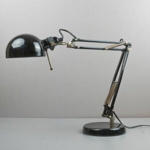 Siyah Emaye Çalışma Lambası