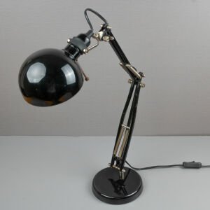 Siyah Emaye Çalışma Lambası