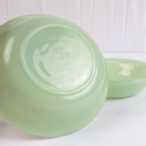 2 Fire King Jadeite Kase