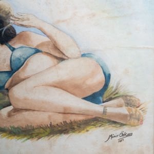 Pin-Up Suluboya Tablo