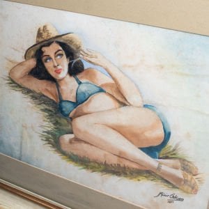 Pin-Up Suluboya Tablo