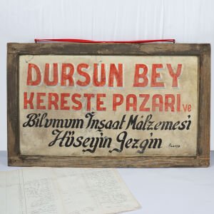 Çift Taraflı Dursun Bey Kereste Pazarı