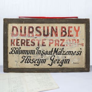 Çift Taraflı Dursun Bey Kereste Pazarı