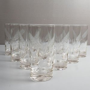 Başaklı 10 İri Bardak