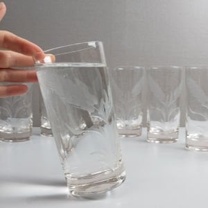 Başaklı 10 İri Bardak