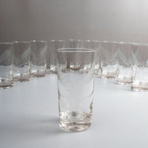 Başaklı  10 İri Bardak