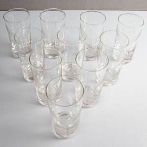 Başaklı  10 İri Bardak