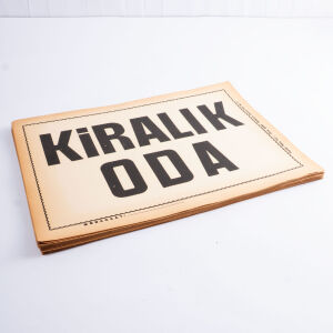 Kiralık Oda Afişetleri