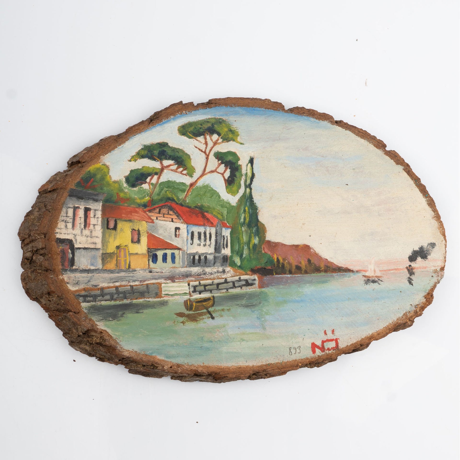 Deniz Kenarında Balıkçı Evleri