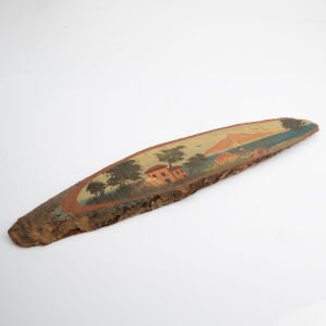 Göl ve Dağ Manzarası