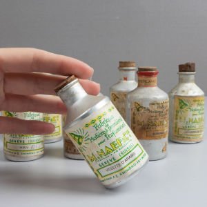 7 Adet Geneve Teneke Parfüm Şişeleri