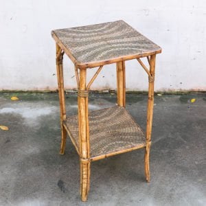 Bambu Hasır Sehpa