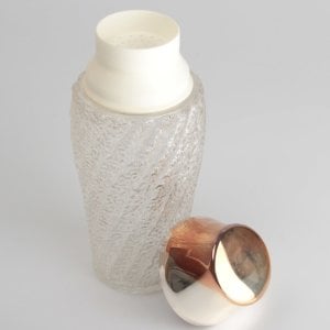 Damla Yüzeyli Cam Kokteyl Shaker