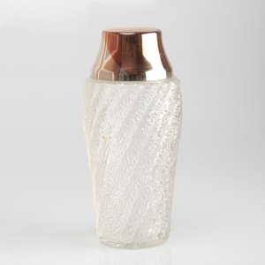 Damla Yüzeyli Cam Kokteyl Shaker