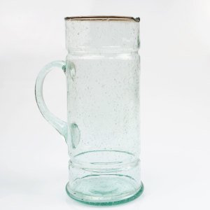 Silindir Formlu Yeşil Sürahi