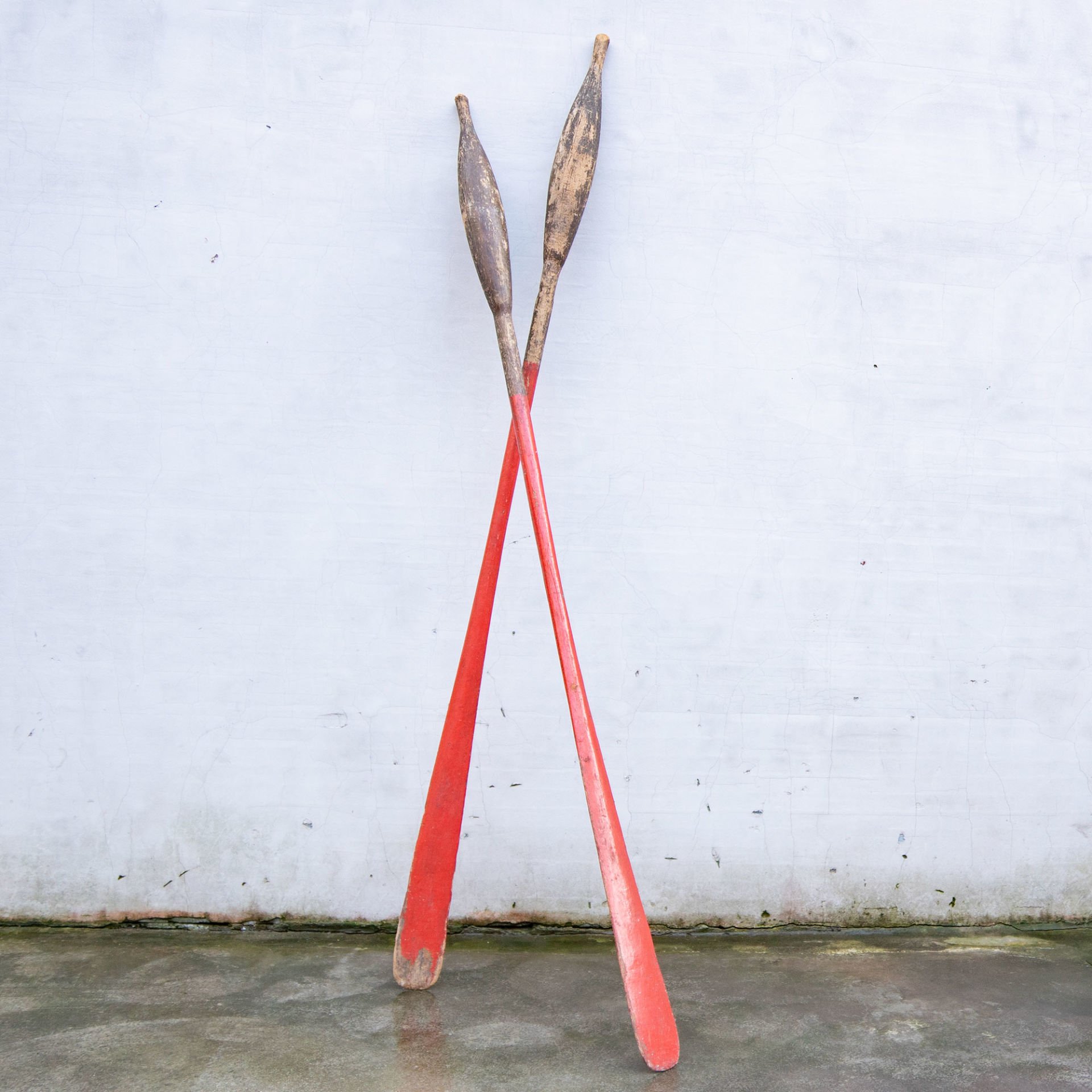 Çift Kırmızı Kürek