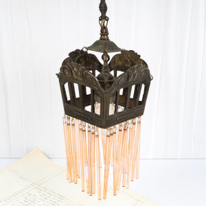 Art Deco Sarkıt Lamba