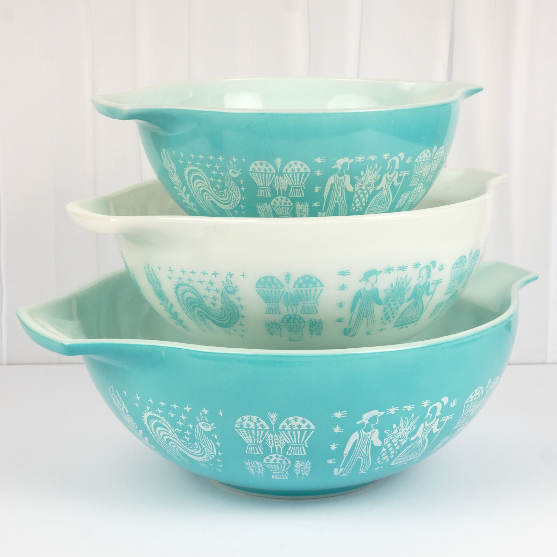Pyrex Amish 3’lü Karıştırma Seti