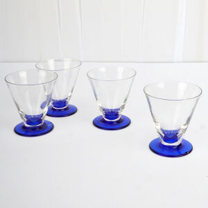 4 Art Deco Mini Kadeh