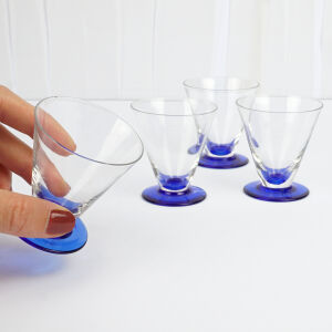 4 Art Deco Mini Kadeh