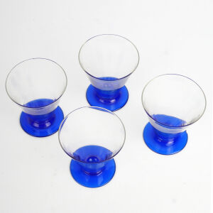 4 Art Deco Mini Kadeh