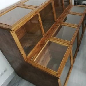 8 Bölmeli Bakkal Dolabı - Kapalı Yanlı