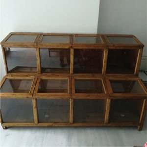 8 Bölmeli Bakkal Dolabı - Kapalı Yanlı