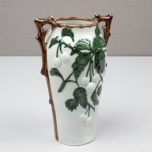 Kirazlı Majolica Vazo