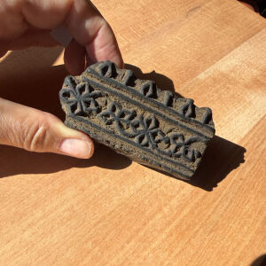 Mini Yoncalı Bordür Baskı Kalıbı