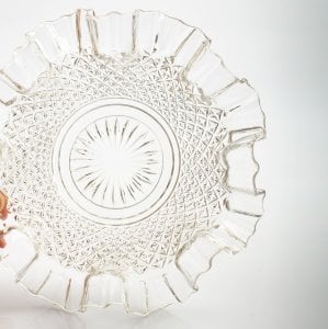 Baklava Desenli Şeffaf Lokumluk