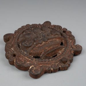 Meyveli Demir Döküm Kapı Süsü