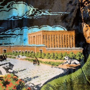 Atatürk Konulu Duvar Halısı