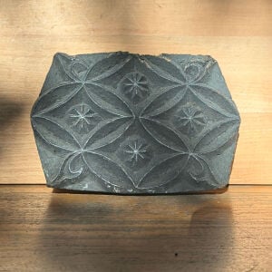 Yıldızlı Ovalli Devamlı Desen Baskı Kalıbı