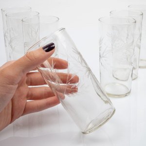 7’li Set İğne İşli Limonata Bardağı