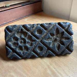 İri Güneşli Baklavalı Baskı Kalıbı
