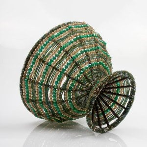 Boncuk Sargılı Sunum Çanağı